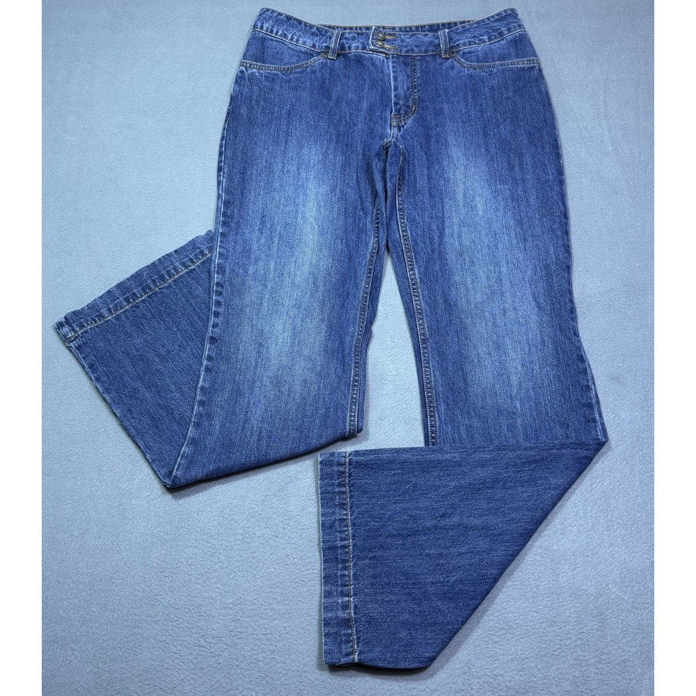 Stetson Jeans Womens 12 Long (33x34) 214 City Trouser Flared Hippie Boho